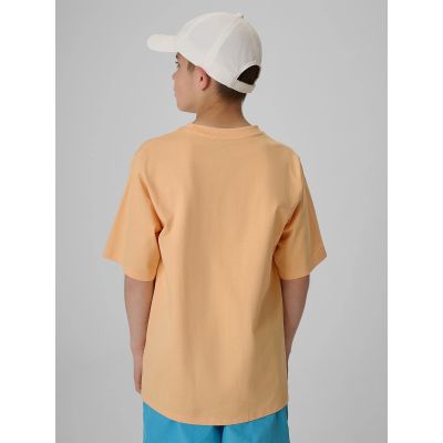 2. T-shirt bawełniany chłopięcy 4F 4FJRSS26TTSHM4167-70S