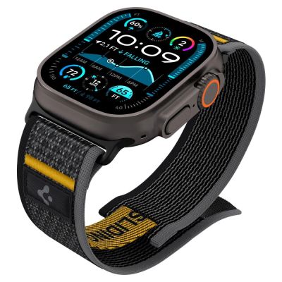 9. Pasek Spigen Athlex Air na Apple Watch 44 / 45 / 46 / 49 mm - czarny