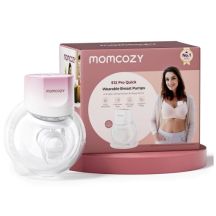 MOMCOZY S12 PRO+ noszony laktator różowy – pojedynczy zestaw