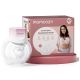 MOMCOZY S12 PRO+ noszony laktator różowy – pojedynczy zestaw