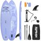 3. VIRTUFIT DESKA SUP SPLASH 225 Z AKCESORIAMI FLOW PURPLE