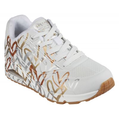 6. Buty Skechers Uno Metallic Love W 155523/WTGD