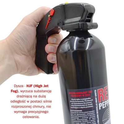 4. GAZ PIEPRZOWY GRAPHITE GEL 3MLN SHU 750ML HJF 11700-H-BLK SHARG
