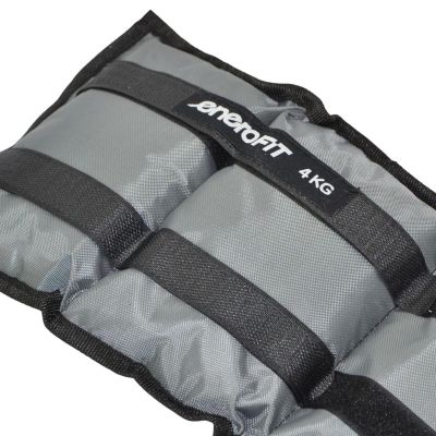 12. OBCIĄŻENIE NA PRZEGUBY SZARE 8KG (2x4KG) ENERO FIT