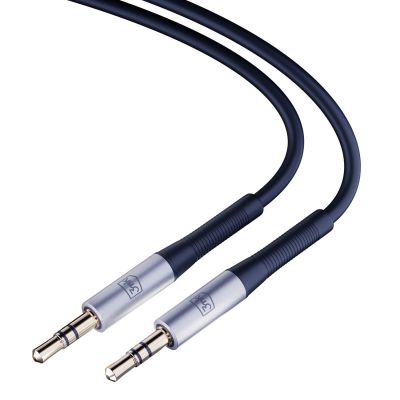 4. Kabel 3mk AUX minijack 3,5 mm / AUX minijack 3,5 mm