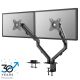 14. Neomounts FPMA-D650DBLACK uchwyt / stojak do monitorów 68,6 cm (27") Biurko Czarny