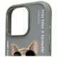 3. Etui Nimmy Glasses Cool Dog na iPhone 16 Pro Max - szare