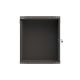 12. LANBERG SZAFA INSTALACYJNA RACK WISZĄCA 19" 12U 540X350 CZARNA DRZWI PRZESZKLONE (FLAT PACK)