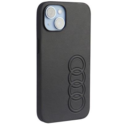 2. Etui Audi Synthetic Leather na iPhone 14 - czarne