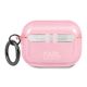 2. Etui Karl Lagerfeld Glitter Karl's Head na AirPods Pro - różowe