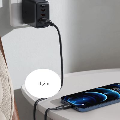 12. Acefast kabel USB - USB Typ C 1,2m, 3A biały (C2-04 white)