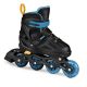 3. Łyżworolki Spokey Quattro 4IN1 SPK-943432 roz. 30-33 BK/DBL