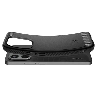 7. Etui Spigen Rugged Armor na Xiaomi 15T - czarne