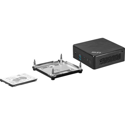 9. MSI Cubi 5 12M-022BDE 0.66L sized PC Czarny i3-1215U