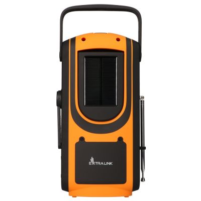 5. Extralink Power Ranger EPS-6000 | Powerbank | 6000mAh, Radio FM, Lampka LED, Dynamo, Panel solarny