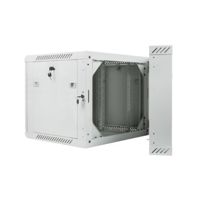 6. Lanberg WF02-6609-10S stojak 9U Szafa wisząca Szary