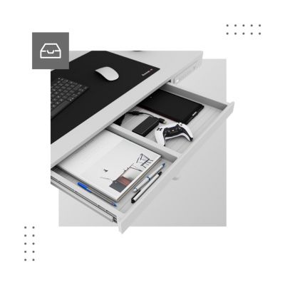 6. Biurko elektryczne MA-Leader 8.2 White