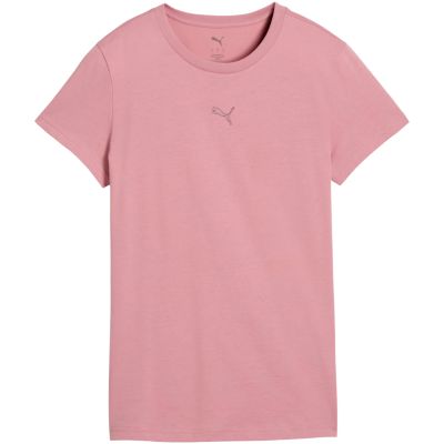 2. Koszulka damska Puma Ess Centered Cat Logo Tee różowa 692916 48