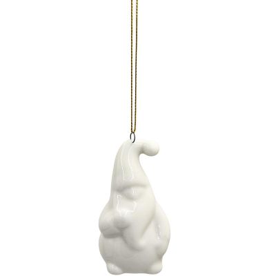 43. MIKOŁAJ ŚWIĄTECZNY CERAMICZNY BOMBKA 7,8CM 1 szt