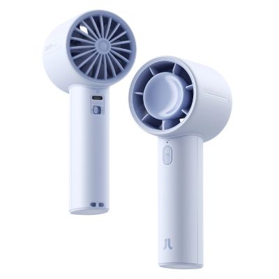 3. Mini wentylator Jisulife Handheld Fan 10 4000mAh przenośny wiatraczek USB - niebieski