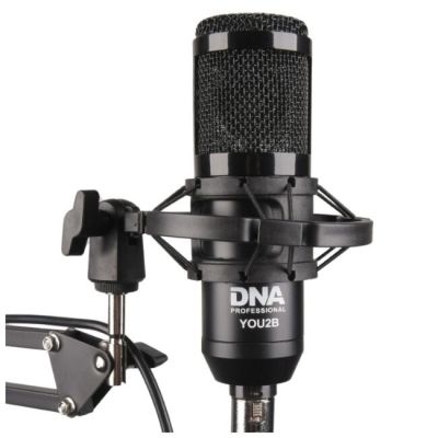 8. DNA YOU2B - Zestaw mikrofon interfejs audio, statyw