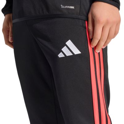 4. Spodnie męskie adidas Tiro 26 League Training Regular czarno-czerwone JY7242