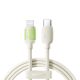 Kabel Joyroom S-A53 30W USB-C - Lightning z fluorescencyjną końcówką 2 m - beżowy
