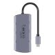 6. UNITEK HUB USB-C 6 W 1 | 3X USB-A | 5GBPS | PD 100 W | HDMI 4K@30HZ | RJ45