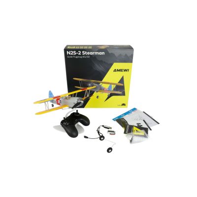 3. Amewi AMXFlight N2S-2 Stearman 360mm 6G/3D 6-Kanal RTF 14+