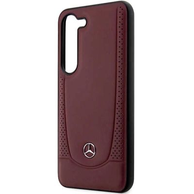 6. Etui Mercedes Leather Urban Bengale na Samsung Galaxy S23 - czerwone