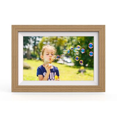 2. Ramka Cyfrowa Wozinsky WRC-32 10.1" z aplikacją Frameo 32GB - jasnobrązowa