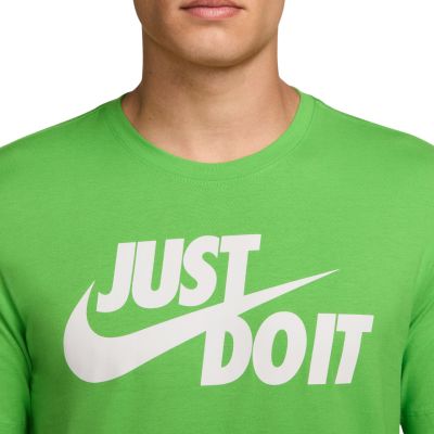 3. Koszulka męska Nike Tee Just Do It Swoosh zielona AR5006 308