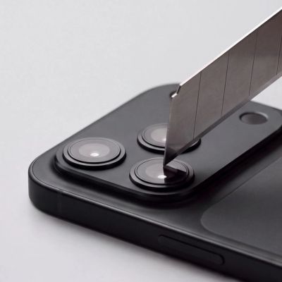 5. Osłona aparatu Tech-Protect Camalloy Fit+ na iPhone 18 Pro Max - czarna