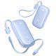 2. Powerbank Baseus EnerFill FC21 Qpow 3 Ultra 20000mAh 22.5W z wyświetlaczem z dołączonym kablem - niebieski