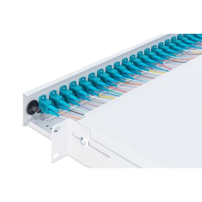 9. Digitus Panel światłowodowy, z wyposażeniem, LC, OM3
