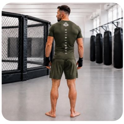 6. Koszulka kompresyjna męska ARMY GREEN COMBATWEAR | DBX Bushido