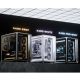 4. Jonsbo X400 PC-Gehäuse, Midi-Tower, ATX, Tempered Glass - grau