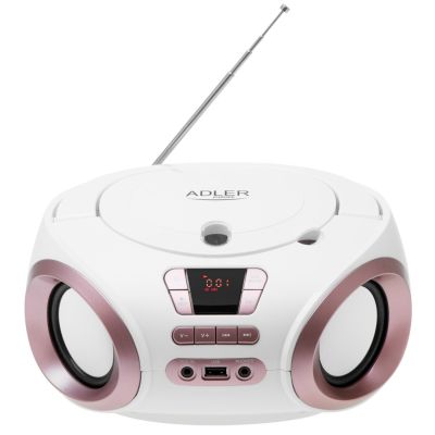 9. Odtwarzacz CD/MP3 (boombox) ADLER AD 1181wc