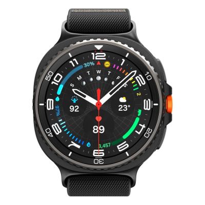 3. Pasek Spigen Fit Lite na Samsung Galaxy Watch 40 / 44 / 46 mm - czarny