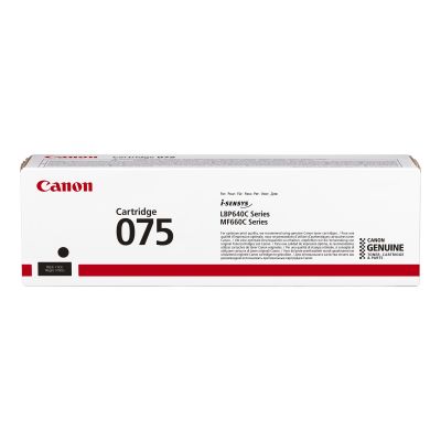 7. Canon 075 kaseta z tonerem 1 szt. Oryginalny Czarny