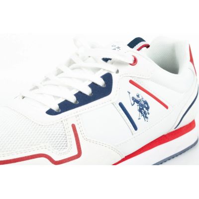 17. Buty sportowe U.S. Polo ASSN. M NOBIL004-WHI