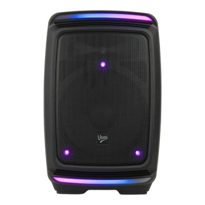 21. V-TONE OrionX 14 ACCU - Kolumna aktywna akumulatorowa czarna, Bluetooth, TWS, USB, AUX, FM, DSP, wysuwana rączka, kółka transportowe, 135W RMS