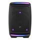 21. V-TONE OrionX 14 ACCU - Kolumna aktywna akumulatorowa czarna, Bluetooth, TWS, USB, AUX, FM, DSP, wysuwana rączka, kółka transportowe, 135W RMS