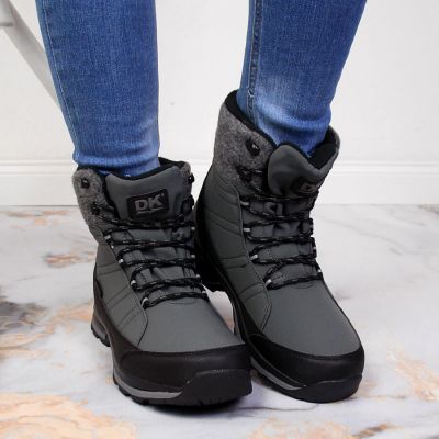 3. Śniegowce zimowe wodoodporne szare DK