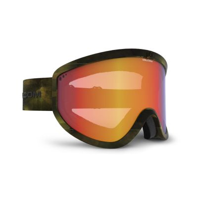 5. Gogle snowboardowe Volcom Garden Matte White/Pink Chrome ochrona UV różowe (VG0122101)