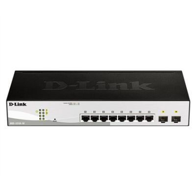3. D-link-DGS-1210-10/E 10-Port Gigabit Switch 2 SFP