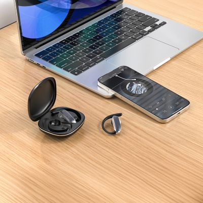 9. Słuchawki Dudao U17Z Bluetooth 5.3 OWS z zausznikami - czarne