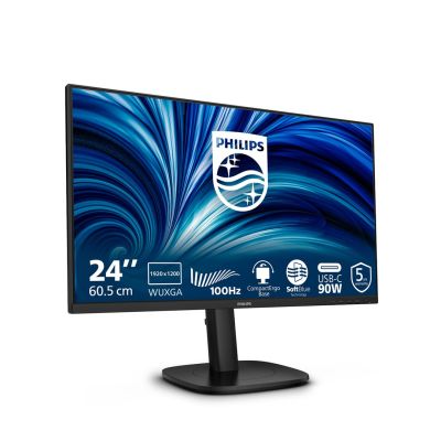 2. Philips 3000 series 24B2U3301D/00 monitor komputerowy 61,2 cm (24.1") 1920 x 1200 px WUXGA LCD Czarny