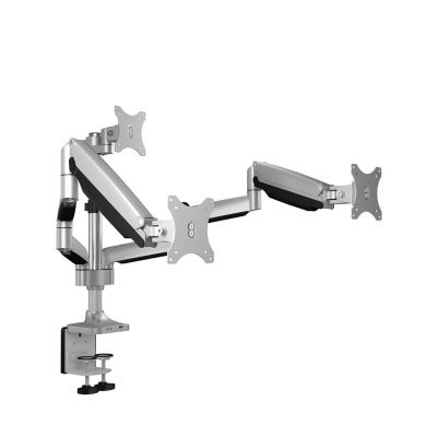 2. Ramię monitora IcyBox do 3 monitorów do 32" USB/AUDIO zewnętrzna sprzedaż detaliczna