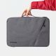 3. Torba na laptop Wozinsky WTNP-17G 17" z chowaną rączką - szara
